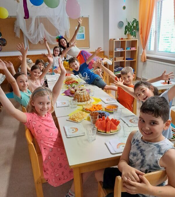 Regenbogenfest in der Gruppe 7