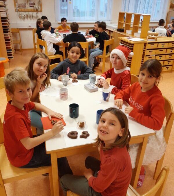 Weihnachtsfeier in den Gruppen 1 und 2